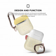 Elago Duo Hang Silicone Case for Apple Airpods and Apple Airpods 2 (gold) 4