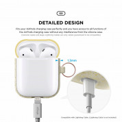 Elago Duo Hang Silicone Case for Apple Airpods and Apple Airpods 2 (gold) 2