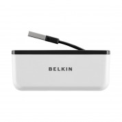 Belkin Travel 4-Port USB 2.0 Hub with Built-In Cable Management (White) 3