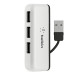 Belkin Travel 4-Port USB 2.0 Hub with Built-In Cable Management (White) - 4ри портов USB хъб с прибиращ се кабел 1