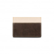 Moshi Slim Wallet - стилен портфейл от веган кожа (кафяв)