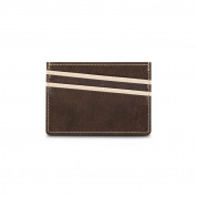 Moshi Slim Wallet - стилен портфейл от веган кожа (кафяв) 1