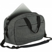 Incase City Duffel - сак за пътуване с отделение за MacBook Pro 15 и лаптоти до 15.4 инча (черен-сив) 5
