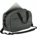 Incase City Duffel - сак за пътуване с отделение за MacBook Pro 15 и лаптоти до 15.4 инча (черен-сив) 6