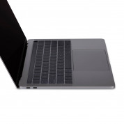 Moshi ClearGuard MB with Touch Bar Keyboard Protector - силиконов протектор за клавиатурата на MacBook Pro 13 и 15 с Touch Bar (прозрачен) (EU layout) 2