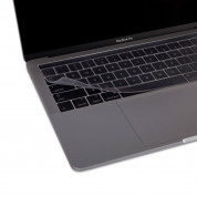 Moshi ClearGuard MB without Touch Bar Keyboard Protector - силиконов протектор за клавиатурата на MacBook Pro 13 без Touch Bar (прозрачен) (EU layout) 6