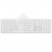 Moshi ClearGuard MK Keyboard Protector - силиконов протектор за Apple Magic Keyboard with Numeric Keypad (прозрачен) (US layout) 1