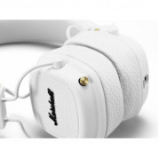 Marshall Major III Bluetooth - безжични слушалки с микрофон за смартфони и мобилни устройства (бял) 6