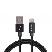 4smarts RAPIDCord USB-C Data Cable - USB към USB-C кабел за устройства с USB-C порт (200 см.) (черен)