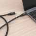 ADAM Elements CASA C100+ USB-C Cable 100W - USB-C към USB-C кабел за MacBook и устройства с USB-C порт (100 cm) (черен) 4