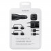 Samsung Charger Pack EP-U3100 - комплект зарядно за кола, захранване и кабел с microUSB и USB-C конектори (черен)  1
