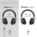 TeckNet BH10922 Bluetooth Headphones - безжични блутут слушалки с микрофон за мобилни устройства (черен) 8
