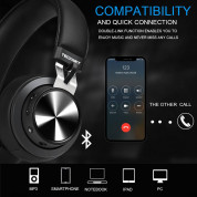 TeckNet BH10922 Bluetooth Headphones (black) 6