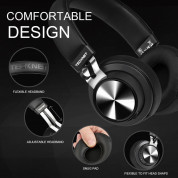 TeckNet BH10922 Bluetooth Headphones - безжични блутут слушалки с микрофон за мобилни устройства (черен) 1