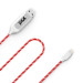 PAC Intelligent Power Cable - светещ кабел за iPhone, iPad и устройства с Lightning порт (червен)  2