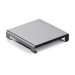 Satechi USB-C Aluminium Monitor Stand Hub for iMac - настолна алуминиева поставка с допълнителни портове за iMac (тъмносива) 4