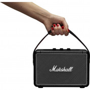 Marshall Kilburn II - безжичен портативен аудиофилски спийкър за мобилни устройства с Bluetooth и 3.5 mm изход (черен) 2