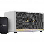 Marshall Stanmore II - безжичен аудиофилски спийкър за мобилни устройства с Bluetooth и 3.5 mm изход (бял) 9
