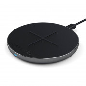 Satechi Wireless Charging Pad v2 Fast Charge (Space Gray) 5