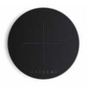 Satechi Wireless Charging Pad v2 Fast Charge - поставка (пад) за безжично захранване за QI съвместими устройства (тъмносив) 4