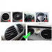 Magnetic Round Air Vent Holder - магнитна поставка за радиатора на кола за смартфони (черен) 6