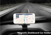 Magnetic Dashboard Car Mount Holder Octa - магнитна поставка за таблото на кола за смартфони (черна) 1