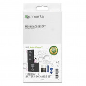 FIX4smarts Battery Exchange Set Battery & Tools - комплект батерия и инструменти за смяна на батерията за iPhone X 2
