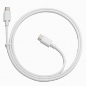 Google Pixel USB-C to USB-C Cable - USB-C към USB-C 2.0 кабел за устройства с USB-C порт (100 см) (бял) (bulk)