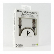Fuse Chicken Armour Charge USB-C - стоманен USB-C кабел за устройства с USB-C порт (100 см) 2