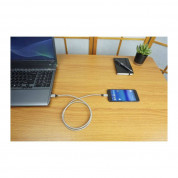 Fuse Chicken Armour Charge USB-C - стоманен USB-C кабел за устройства с USB-C порт (100 см) 5