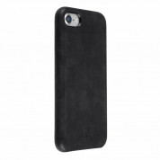 Foxwood Genuine Leather Hardshell Case - кожен кейс (естествена кожа) за iPhone 8, iPhone 7 (черен) 2