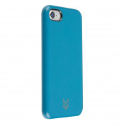 Foxwood Genuine Leather Hardshell Case - кожен кейс (естествена кожа) за iPhone 8, iPhone 7 (син) 1