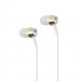 Kate Spade New York EarBuds - луксозни слушалки с кристали и микрофон за мобилни устройства (бял) 3