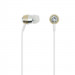 Kate Spade New York EarBuds - луксозни слушалки с кристали и микрофон за мобилни устройства (бял) 2