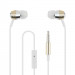 Kate Spade New York EarBuds - луксозни слушалки с кристали и микрофон за мобилни устройства (бял) 1