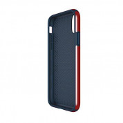 Speck CandyShell Grip Case - хибриден кейс с висока степен на защита за iPhone XS, iPhone X (червен-черен) 2