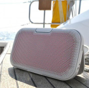Denon Envaya Premium Desktop Bluetooth Speaker - преносим безжичен спийкър за мобилни устройства с Bluetooth (бял) 6