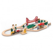 Xiaomi Mi Toy Train Set - детска играчка конструктор-влакче  1