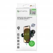4smarts Inductive Fast Charger VoltBeam Sensor 2 with 15W - поставка за кола с безжично зареждане за QI съвместими смартфони 6