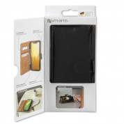 4smarts Premium Wallet Case URBAN - кожен калъф с поставка и отделение за кр. карта за Samsung Galaxy S10E (черен) 4