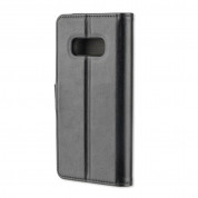4smarts Premium Wallet Case URBAN - кожен калъф с поставка и отделение за кр. карта за Samsung Galaxy S10E (черен) 1