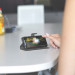 4smarts Premium Wallet Case URBAN - кожен калъф с поставка и отделение за кр. карта за Samsung Galaxy S10E (черен) 3