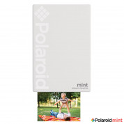 Polaroid Mint Pocket Printer Zink Zero Ink Technology - мобилен принтер за снимки (бял) 1