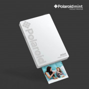 Polaroid Mint Pocket Printer Zink Zero Ink Technology with Built-In Bluetooth for Android & iOS Devices (white) 7