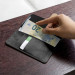 4smarts Premium Wallet Case URBAN - кожен калъф с поставка и отделение за кр. карта за Huawei P30 Pro (черен) 5