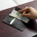 4smarts Premium Wallet Case URBAN - кожен калъф с поставка и отделение за кр. карта за Huawei P30 (черен) 5