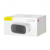 Baseus Warm Little White Fan Heater - мини вентилаторна печка 500W (бял) 6
