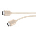 Belkin USB-IF Certified MIXIT Metallic USB-C to USB-C - кабел USB-C към USB-C (15 см.) (златист) 1