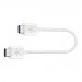 Belkin USB-IF Certified MIXIT Metallic USB-C to USB-C - кабел USB-C към USB-C (15 см.) (бял) 2