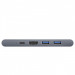Baseus Thunderbolt C+ Pro USB-C Hub - мултифункционален хъб за свързване на допълнителна периферия за MacBook (тъмносив) 2